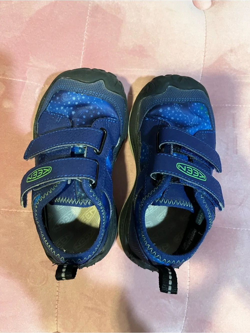 Keen toddler speed hound Navy Blue Velcro sneakers - Picture 4 of 6